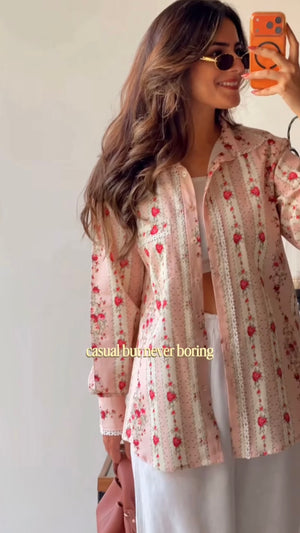 Rosette Era Cotton Shirt