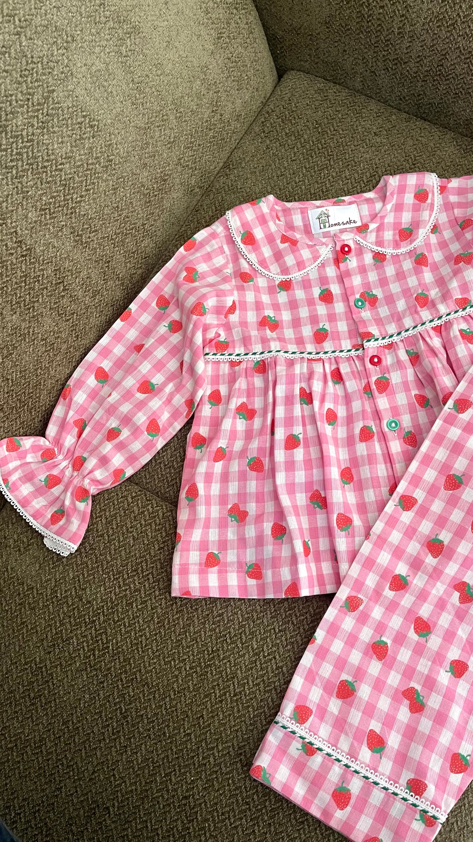 Strawberry Farm Kids Nightwear