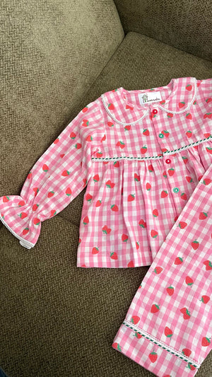Strawberry Farm Kids Nightwear
