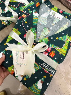 Arushi’s Green Pines Flannel Nightwear