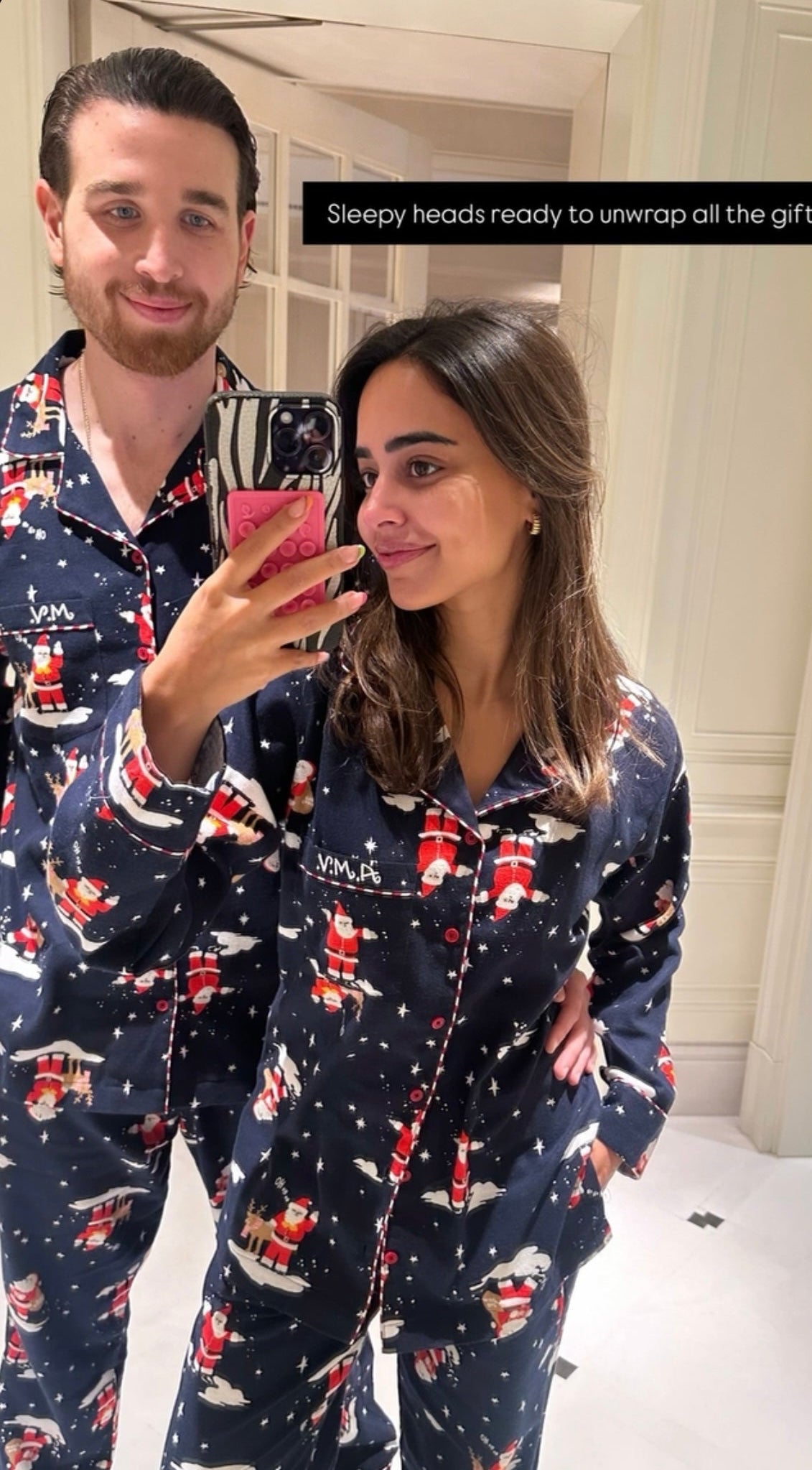 Arushi’s Dear Santa Flannel Nightwear