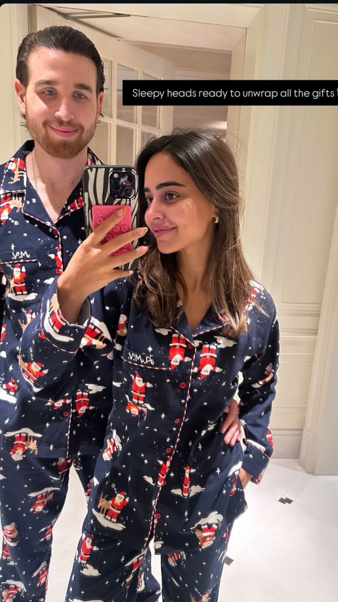 Arushi’s Dear Santa Flannel Nightwear