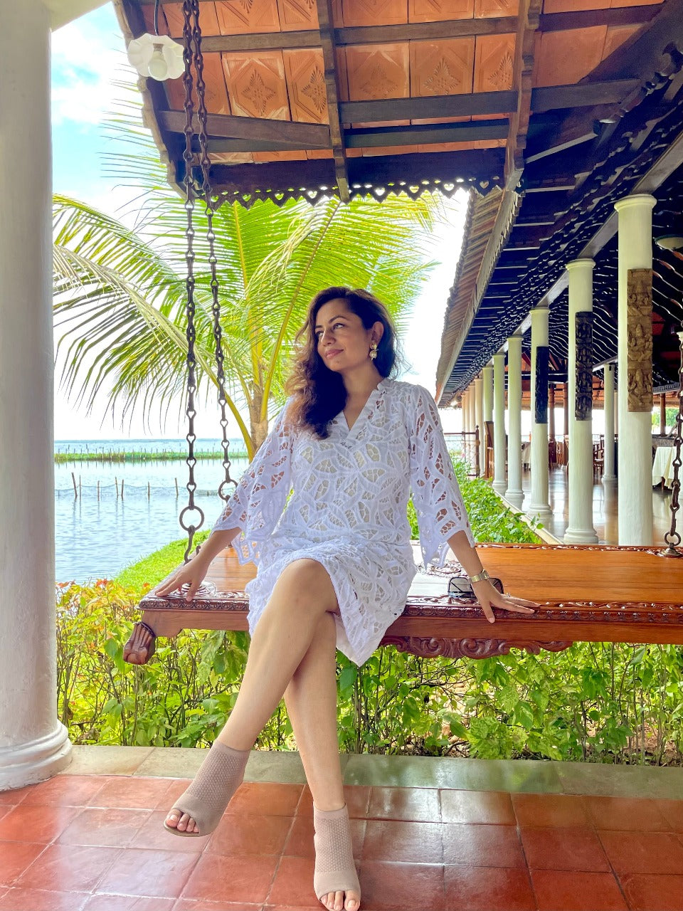 Vanilla Lace Dress