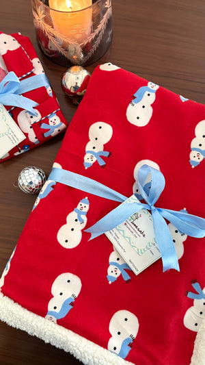 Fancy Muffler Snowmen Furry