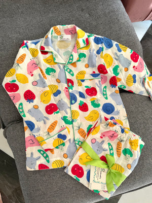 Veggies Farm Kids Nightwear