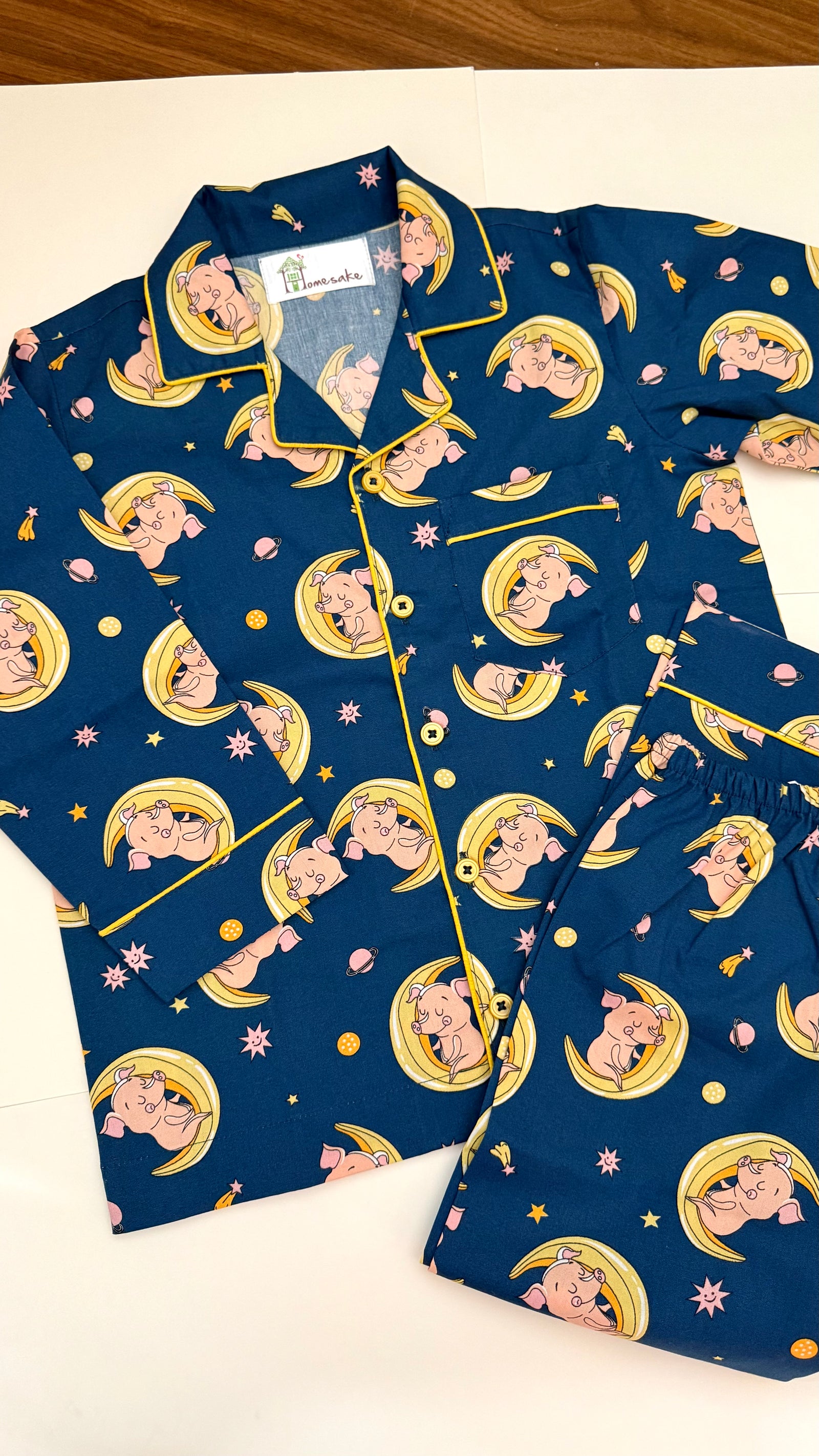 Teal Midnight Snooze Kids Nightwear