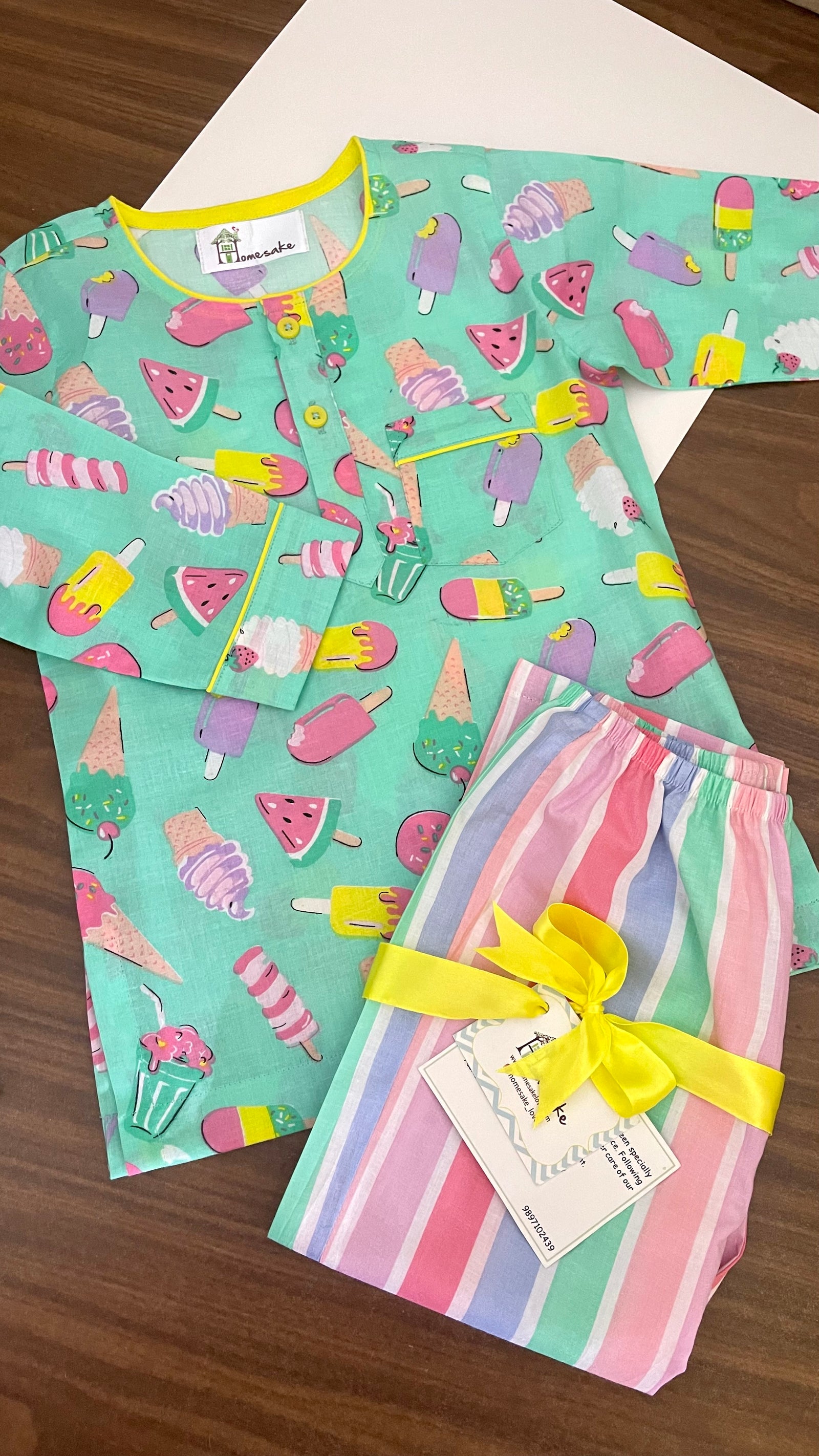 Popsicle Mul Nightwear