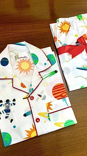 Space Station Kids Nightwear