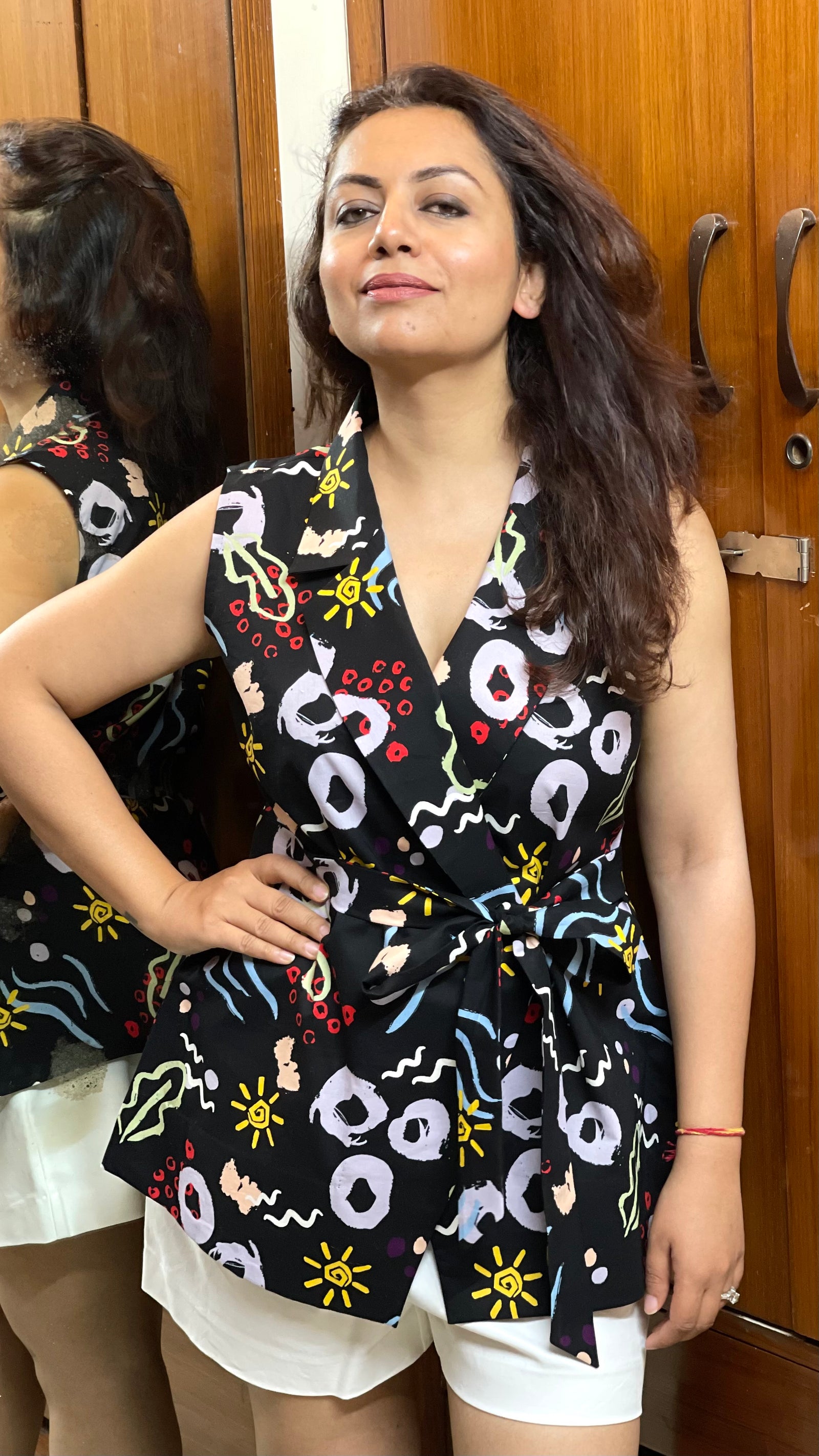 Black Beach Punch Jacket