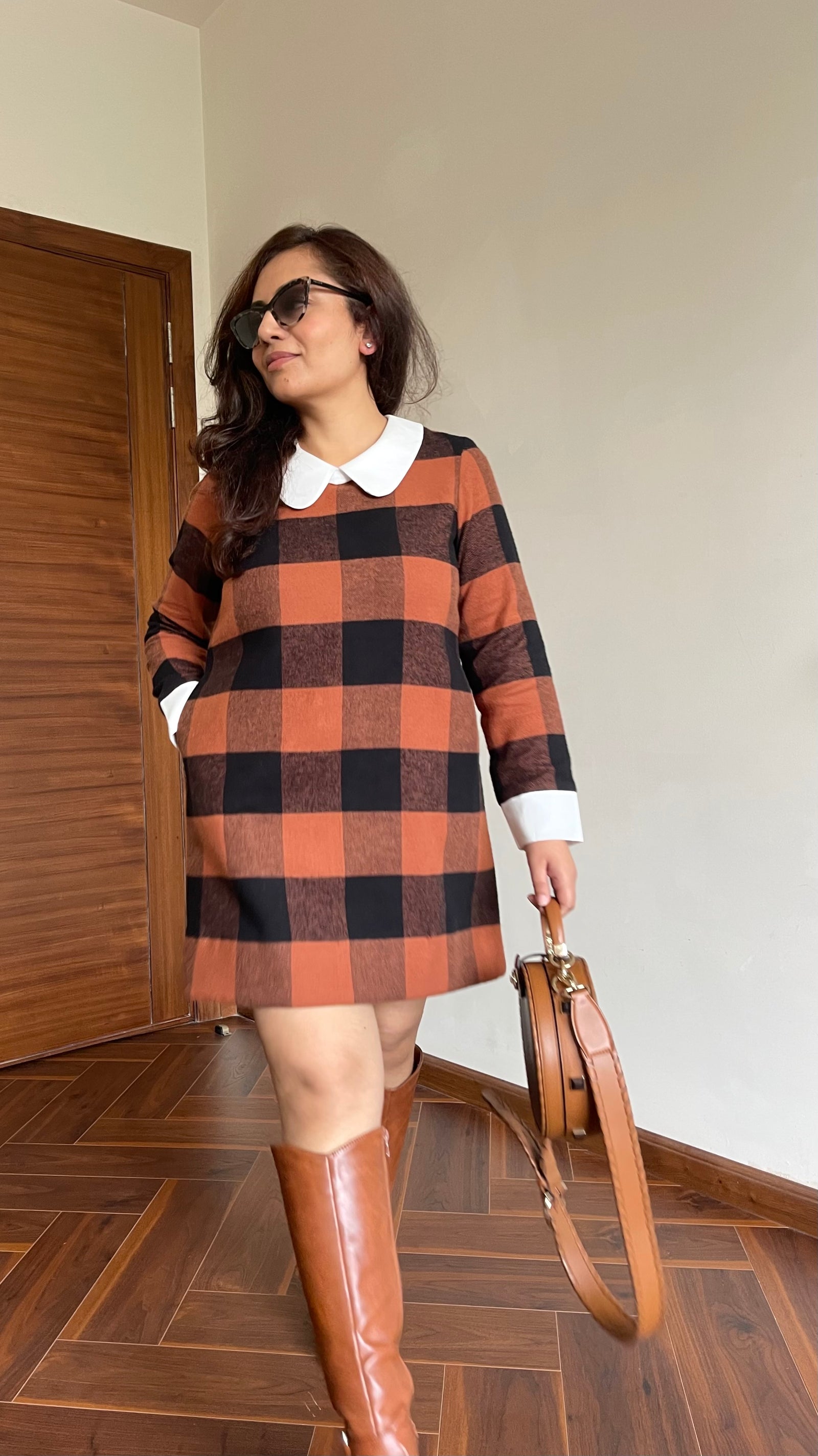 Maxine Hot Chocolate Dress