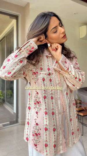 Rosette Era Cotton Shirt