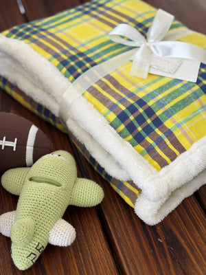 Happy Sunshine Plaid Furry