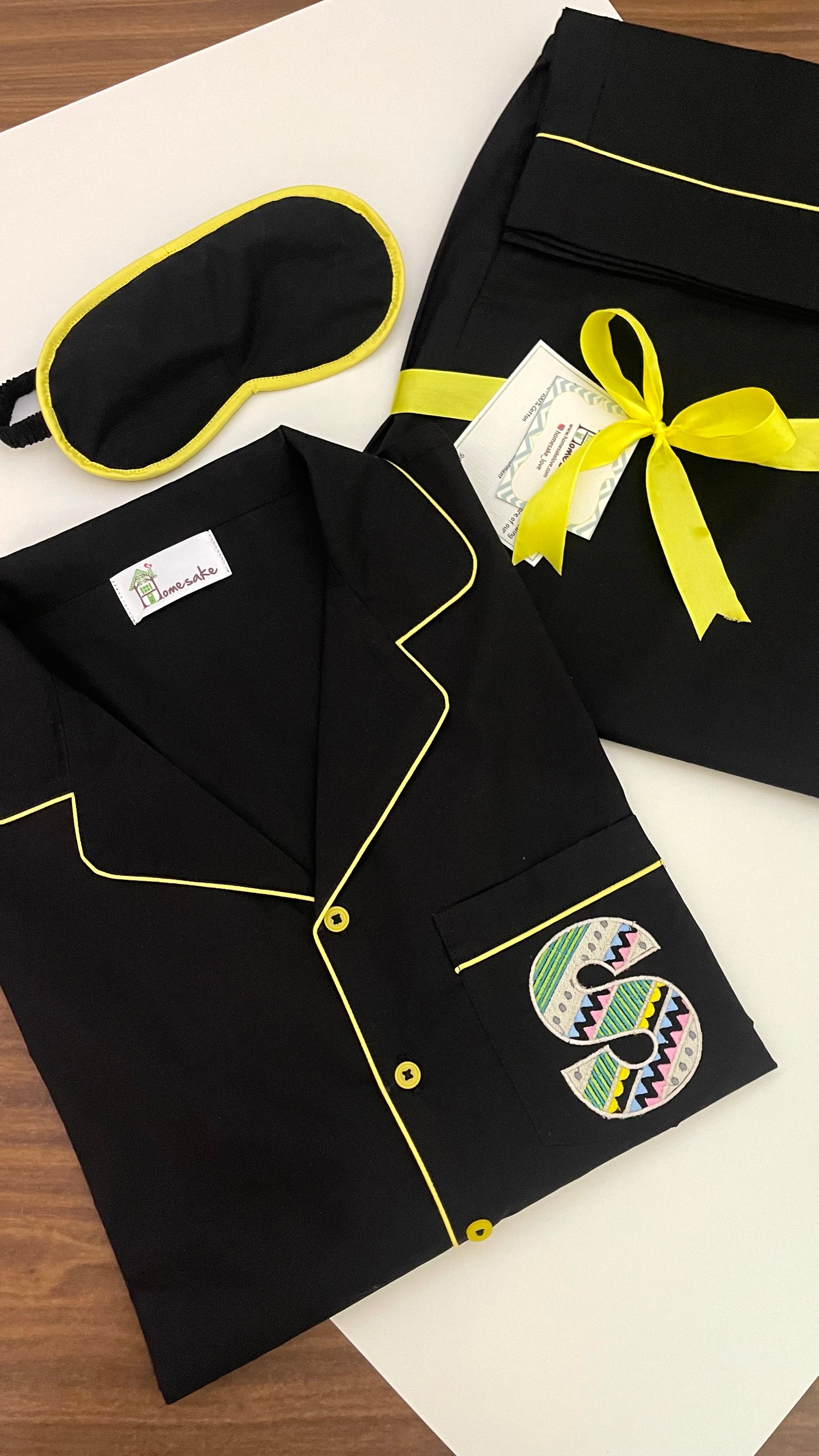 Black Alpha Nightwear (Colors)