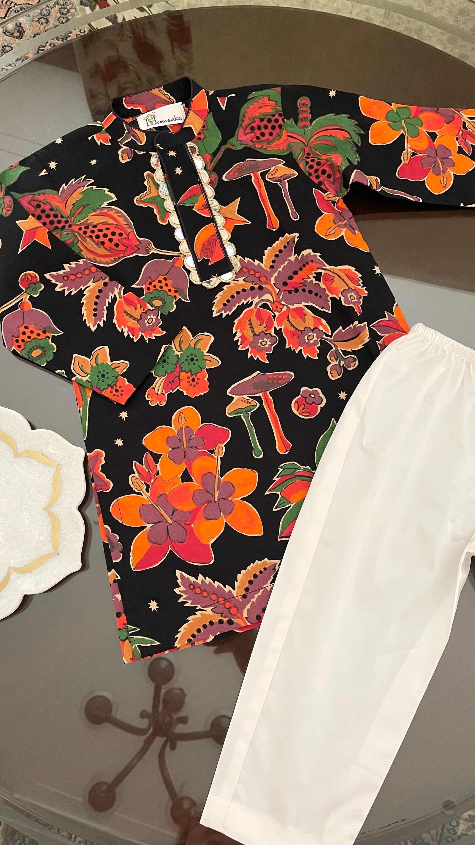 Sunset Fields Boys Kurta Set