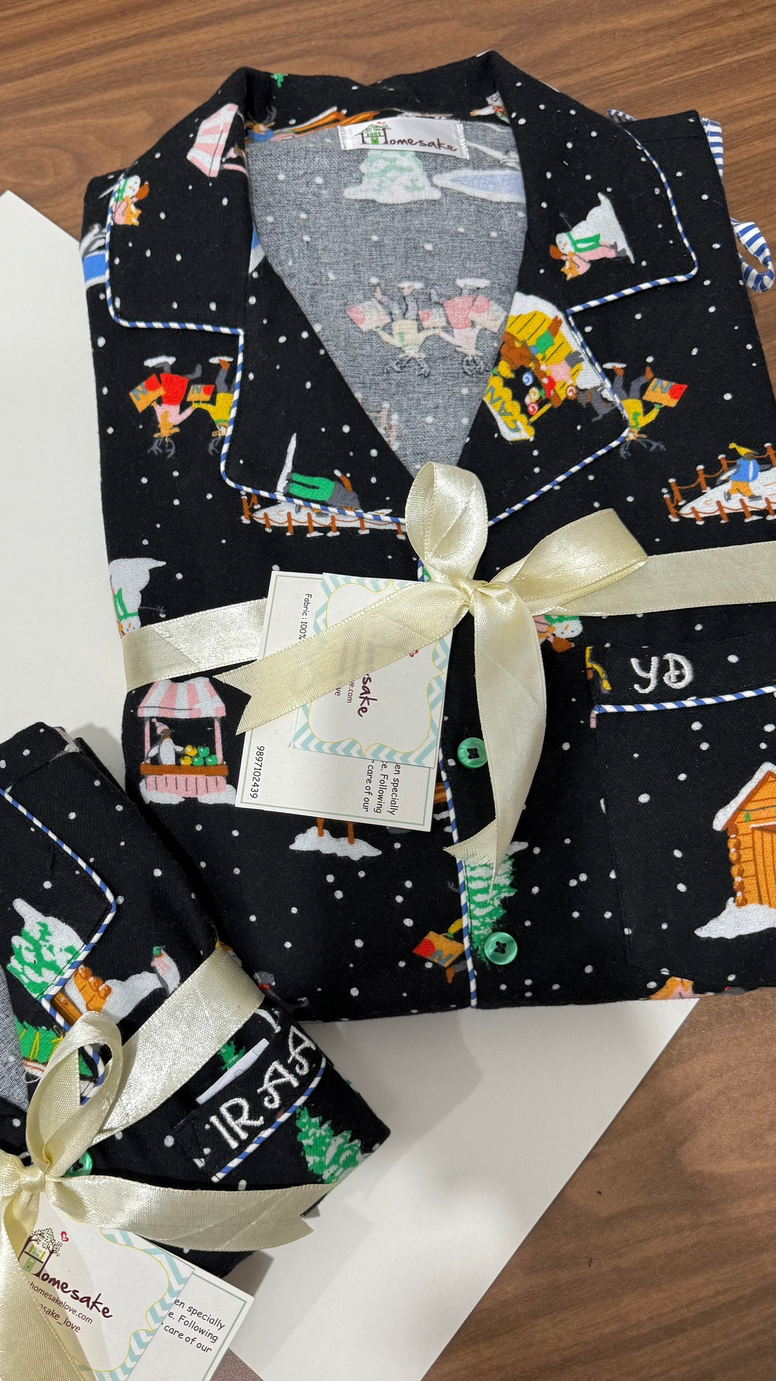 Polar Express Flannel Nightwear