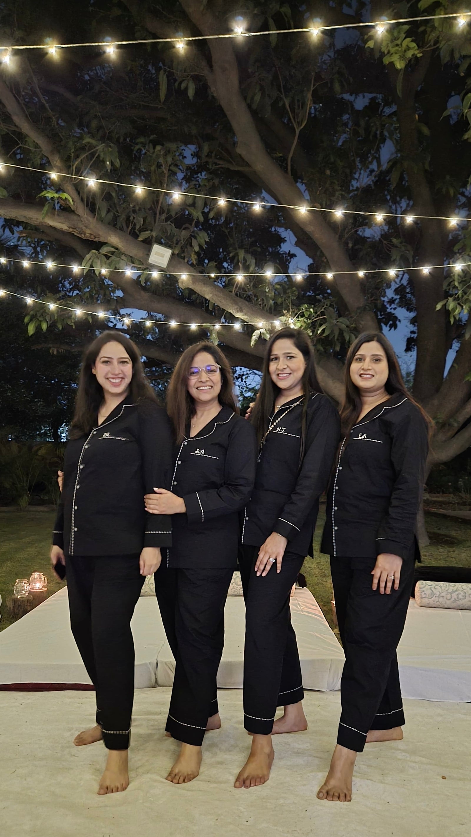 Classic Black Nightwear