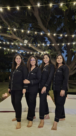 Classic Black Nightwear