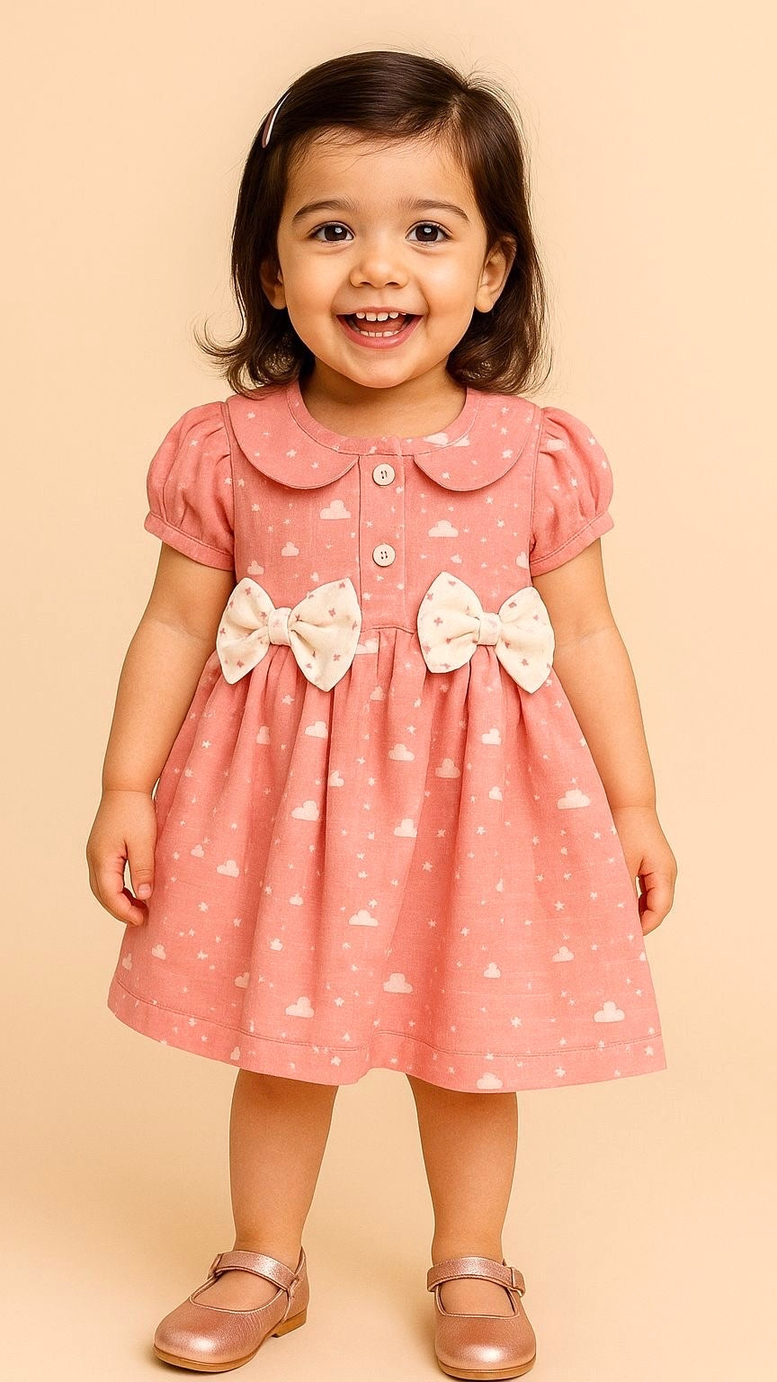 Pink Clouds Frock