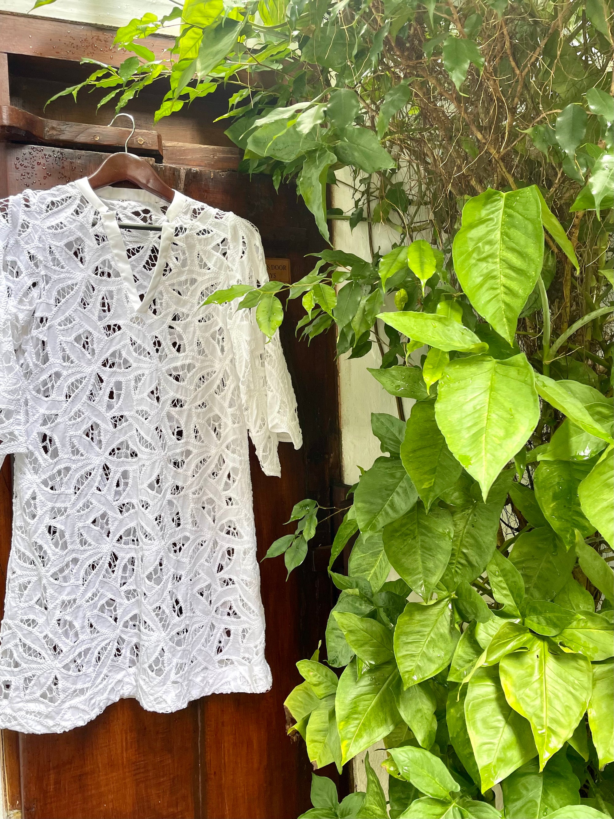 Vanilla Lace Dress