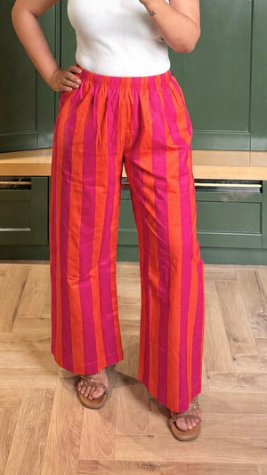 Peachy Day Stripe Pant