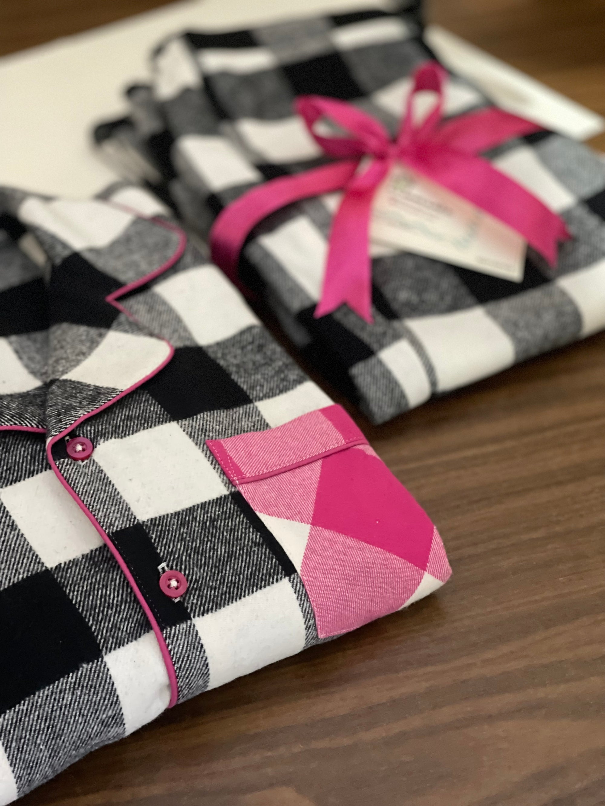 Coco Plaid Flannel Nightwear