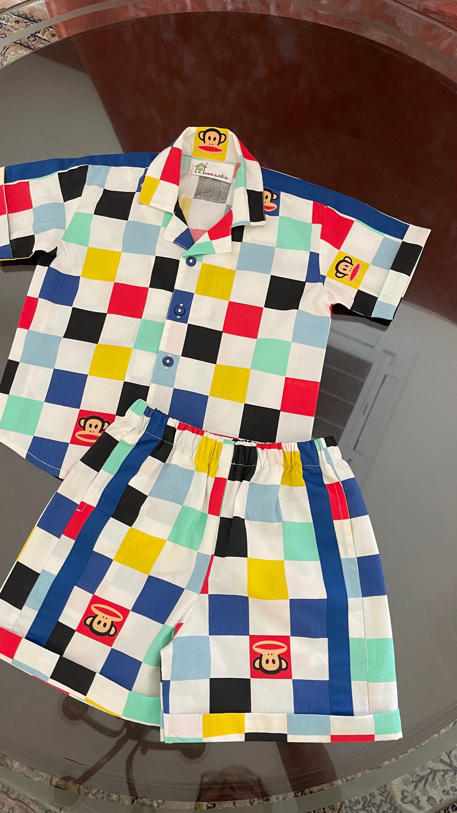 Checkered Boys Coord