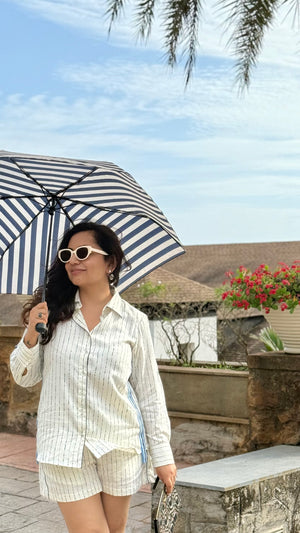 Cotton Satin Sloane Shirt