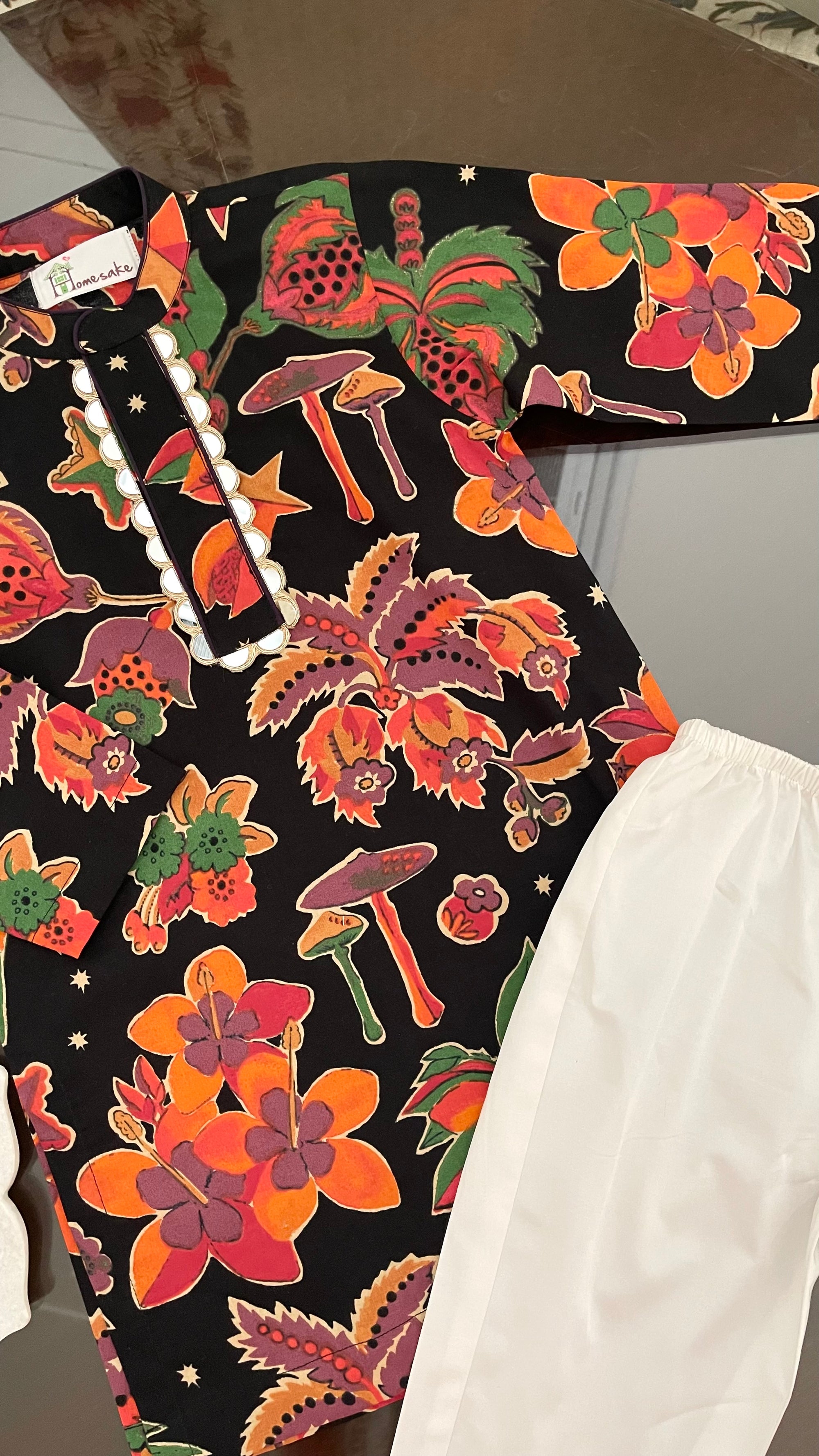 Sunset Fields Boys Kurta Set