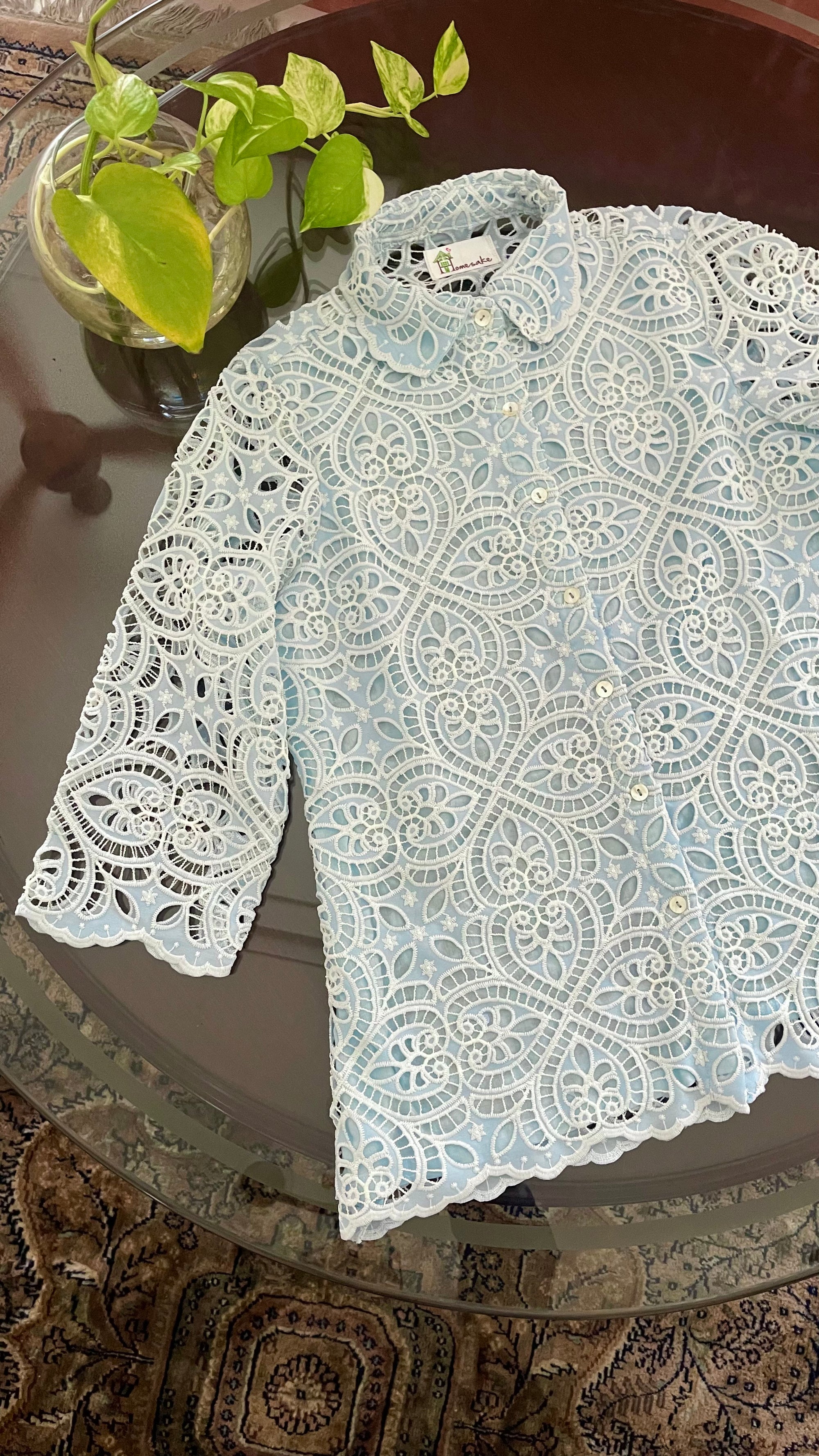 Madison Blue Lace Coord