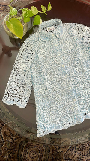 Madison Blue Lace Coord