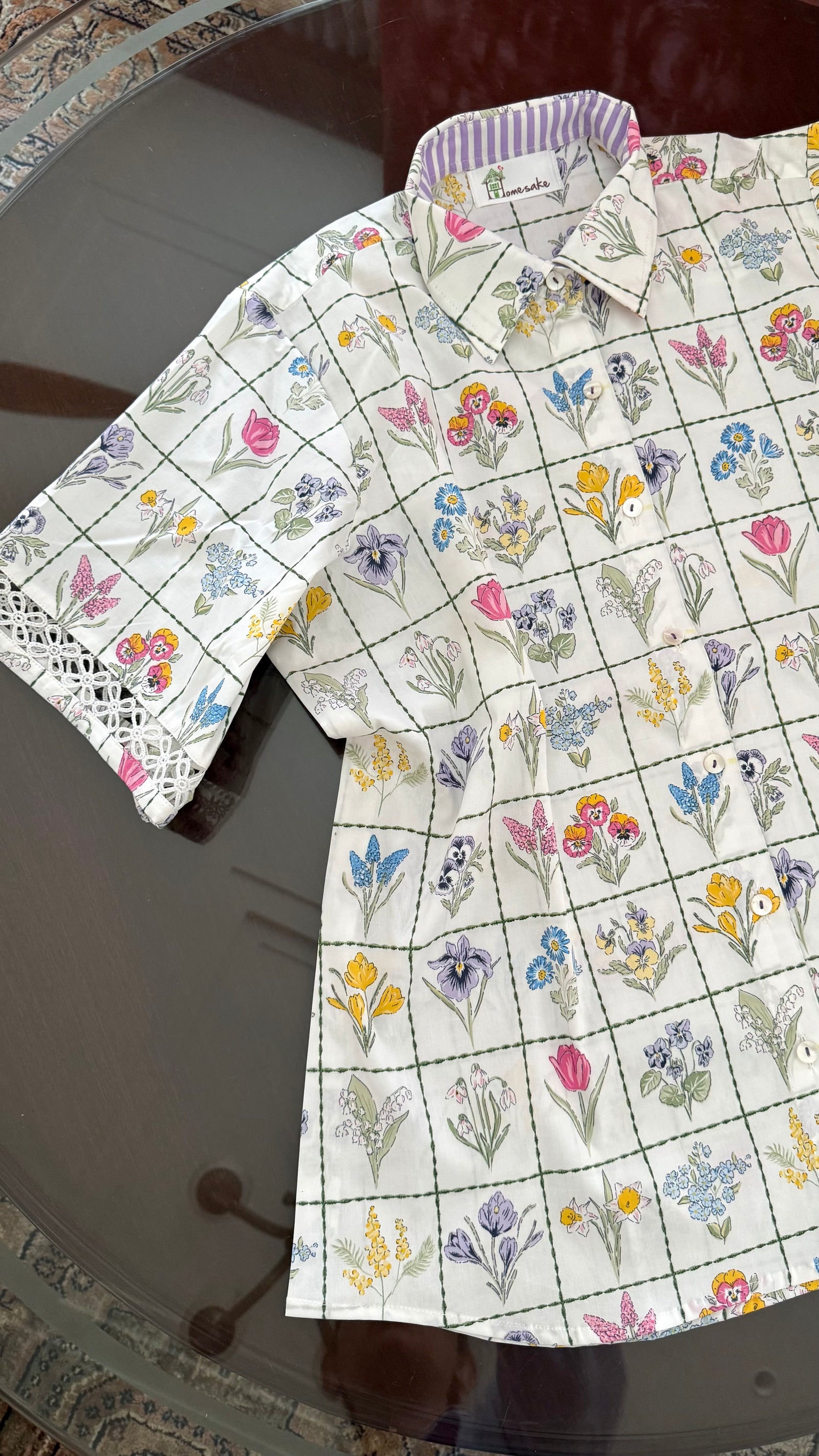 White Bouquét BOX Shirt