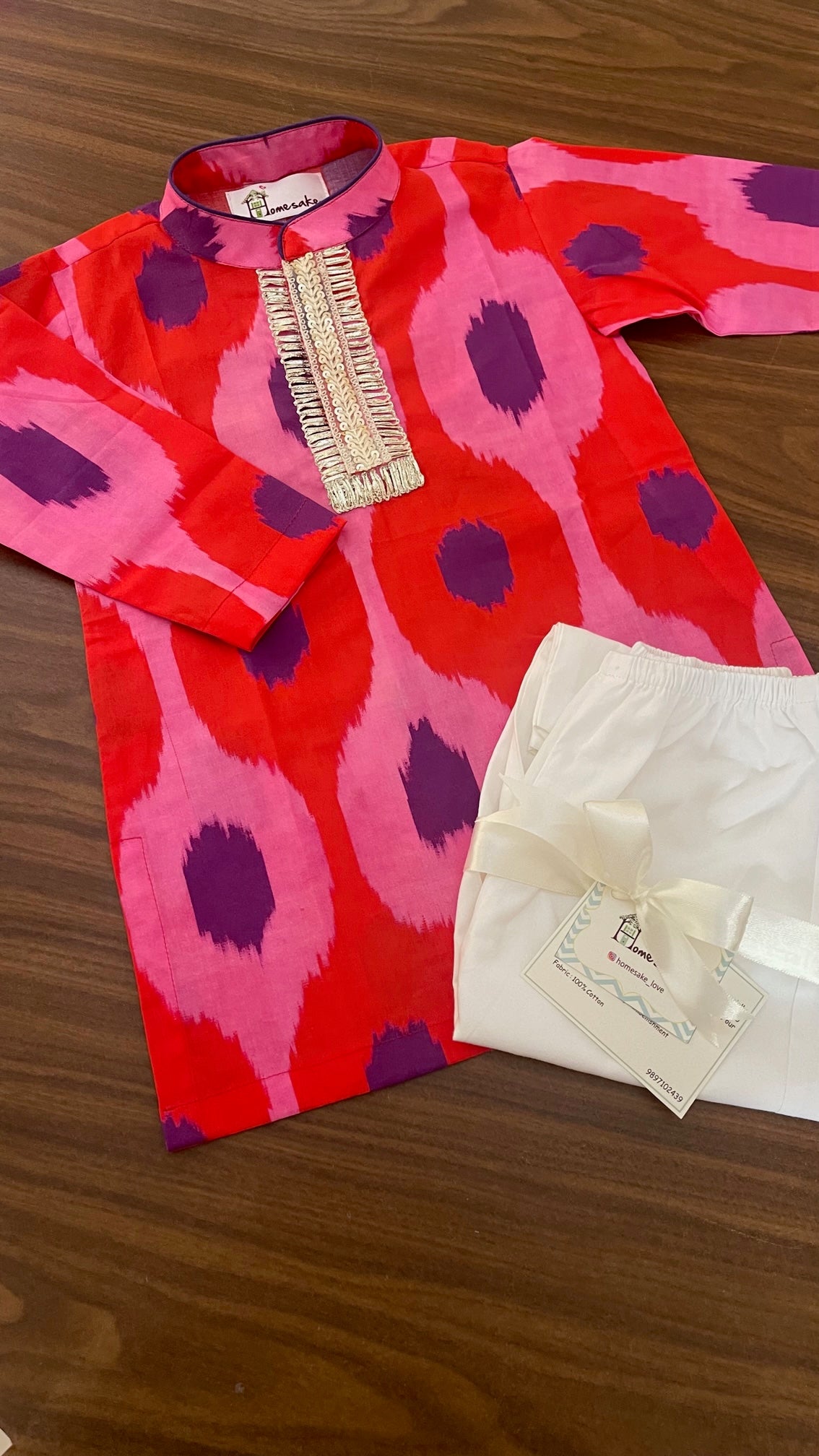 Scarlet Boys Kurta Set