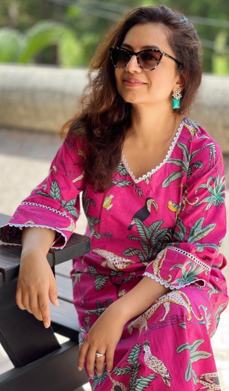 Perky Pink Safari Set