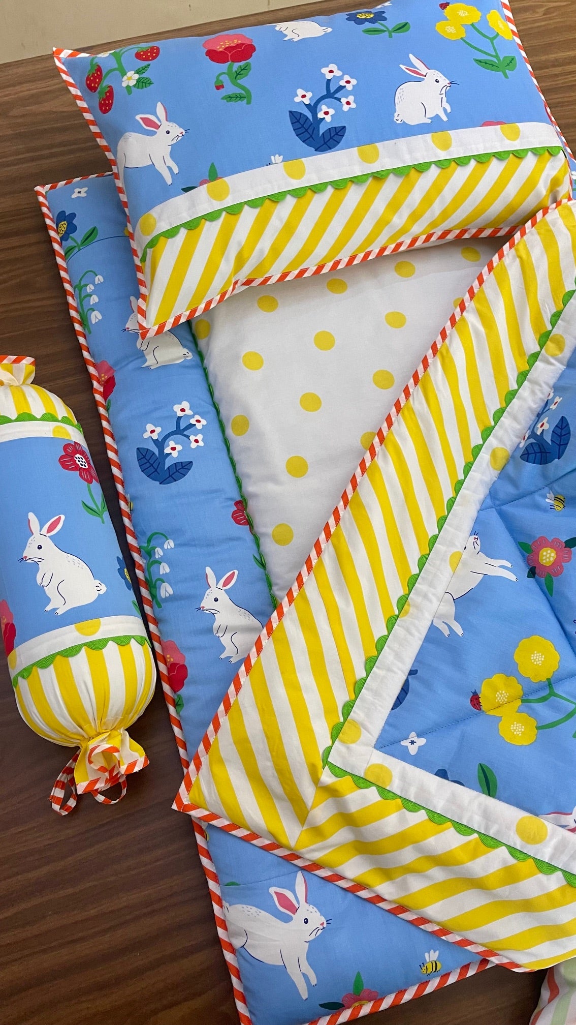 Bunny See Bunny Do Quilt Set