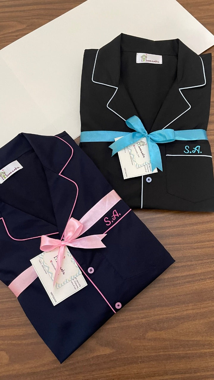 Classic Black Nightwear