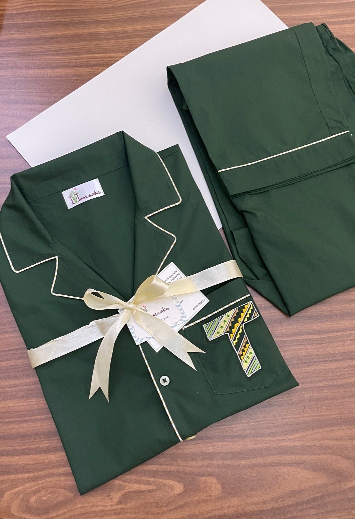 Green Alpha Men's Nightwear