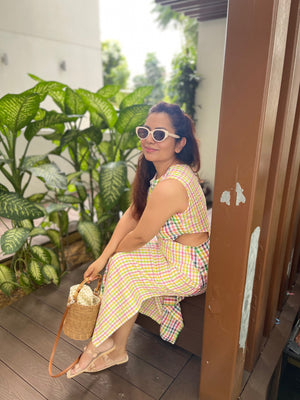 The Rainbow Sling Dress