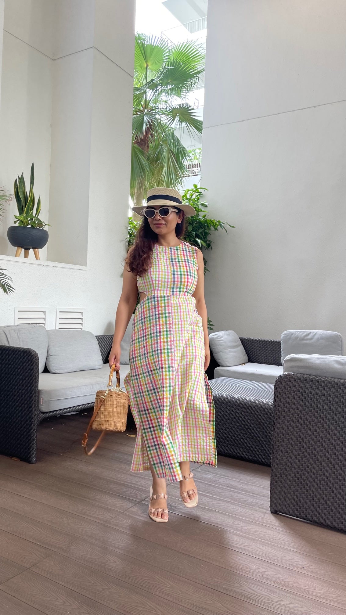 The Rainbow Sling Dress