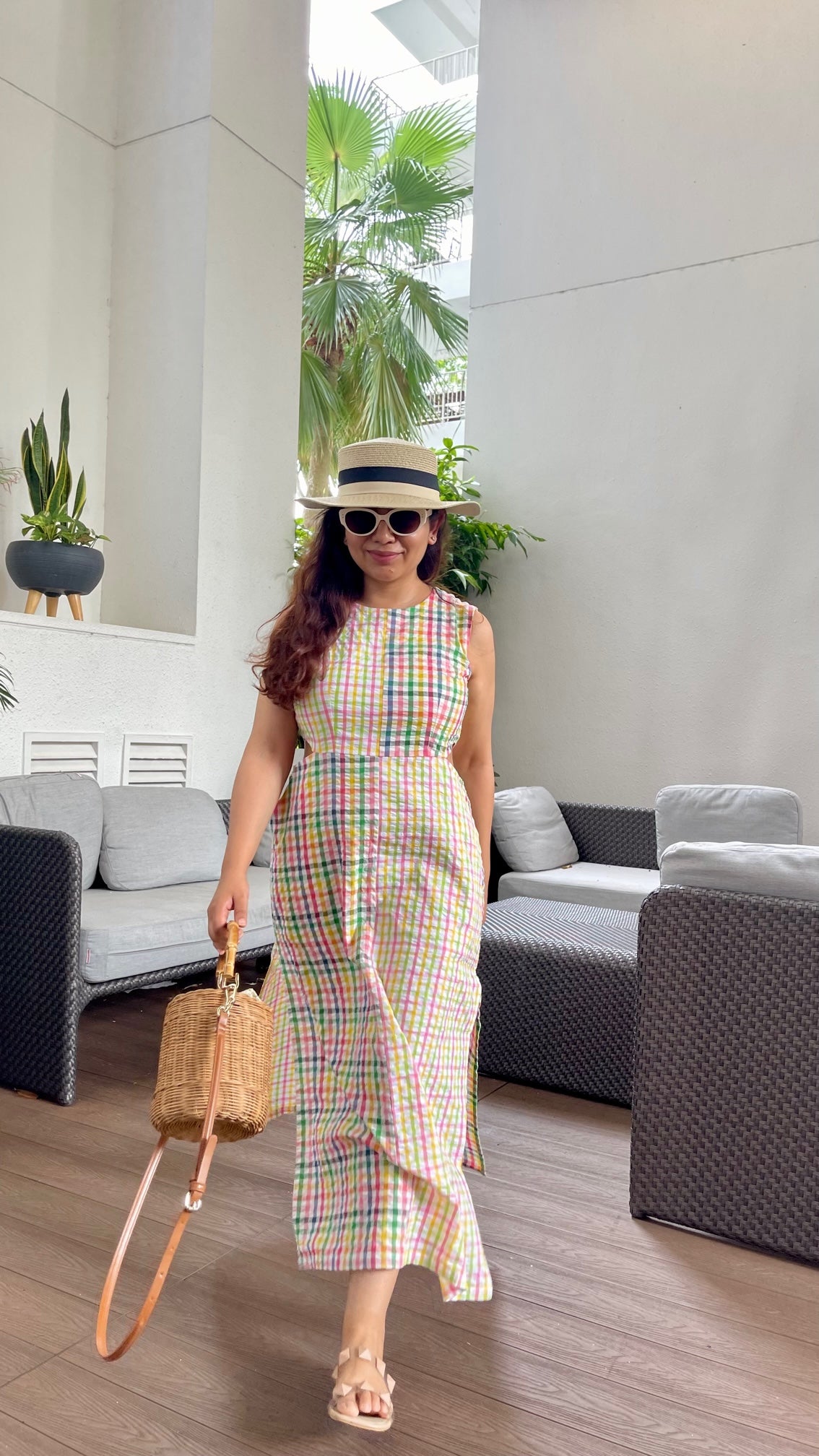 The Rainbow Sling Dress