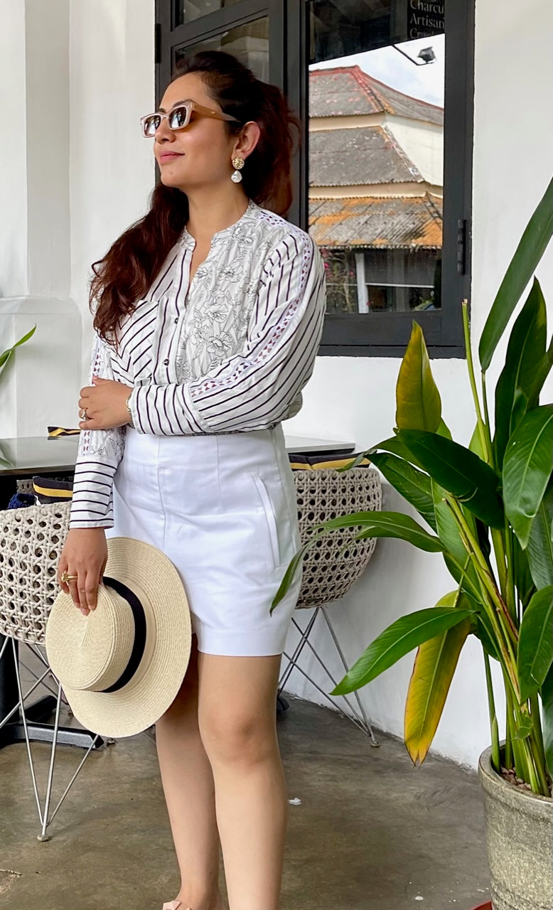 The Ivory Kiss Shirt