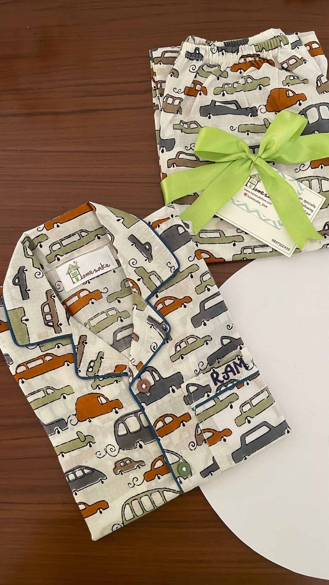 Race Track Kids Nightwear