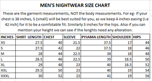 Grey Alpha Men's Nightwear