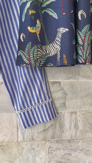 Natty Navy Safari Set