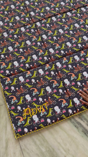 Safari on Bikes Playmat