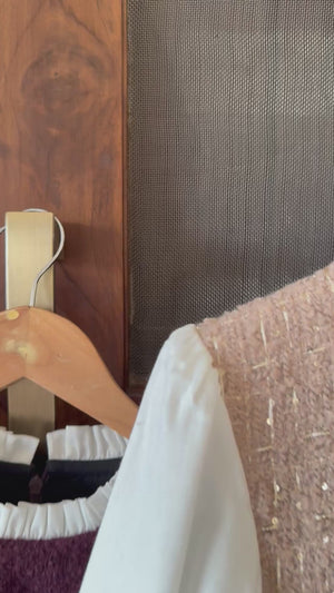 SOPHIE Oxblood Tweed Dress